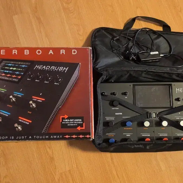 [BUNJANG] Headrush Looperboard with Bag (Looper Station) / 헤드러쉬 루퍼보드 Headrush Looperboard 가방포함 (루프스테이션)