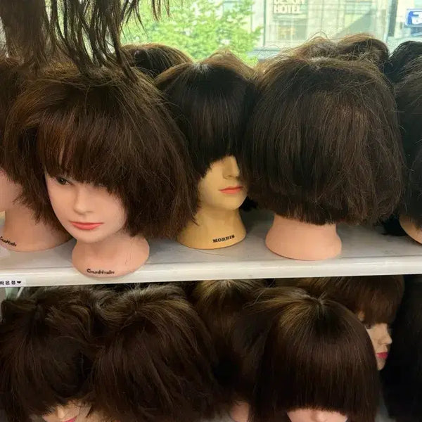 [BUNJANG] Human Hair for Barber Practice / 서경대 커트 팔아요