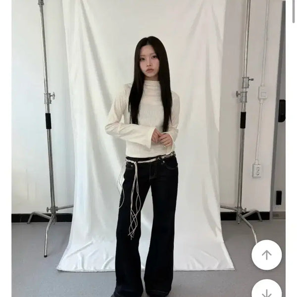 [BUNJANG] POHAUS Lohas Bootcut Low-Rise Denim Pants / (새상품)포하우스 로하 부츠컷 로우라이즈 데님팬츠