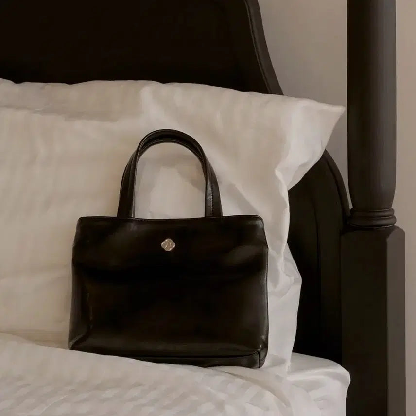 [BUNJANG] Heari Mari Leather Dot Bag Black / 히어리 마리 레더 도트백 블랙 (새상품 택ㅇ)