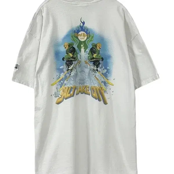 [BUNJANG] Hard Rock Cafe Vintage Graphic Heavy Cotton Short Sleeve T-Shirt XXL / [XXL] HARD ROCK CAFE 빈티지 그래픽 헤비코튼 반팔티