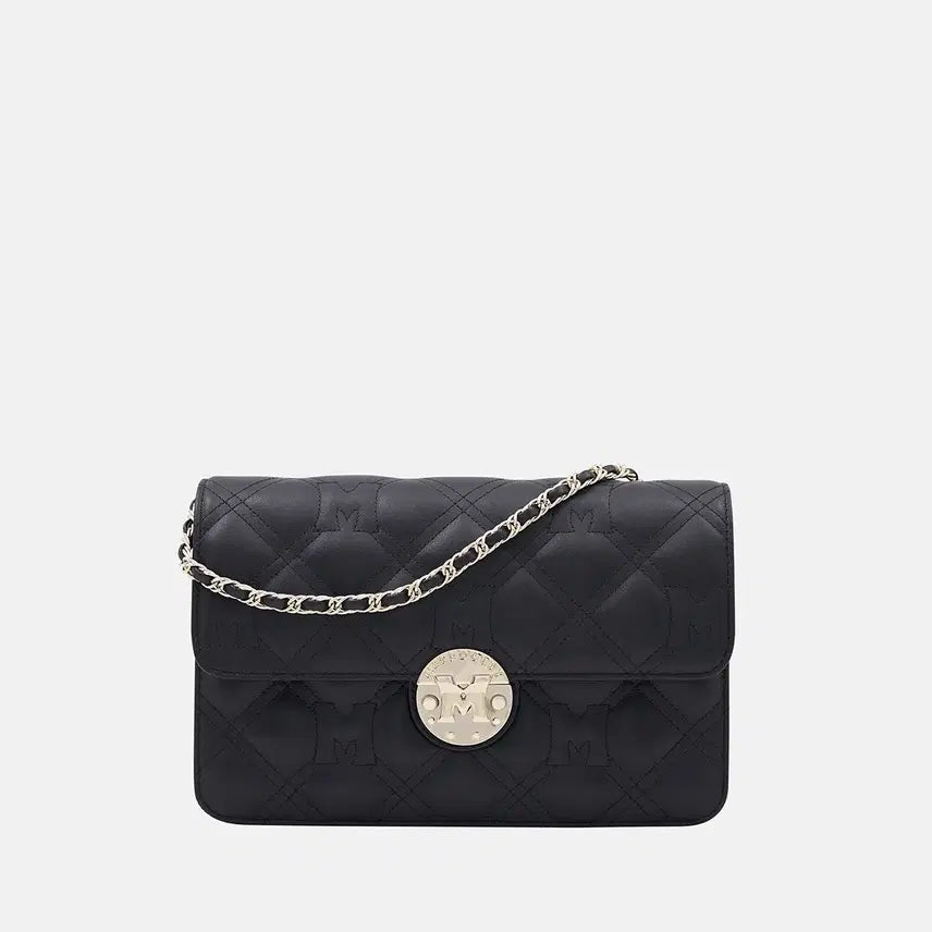 [BUNJANG] Metsy Quilting Chain Crossbody Bag / 메트로시티 크로스백