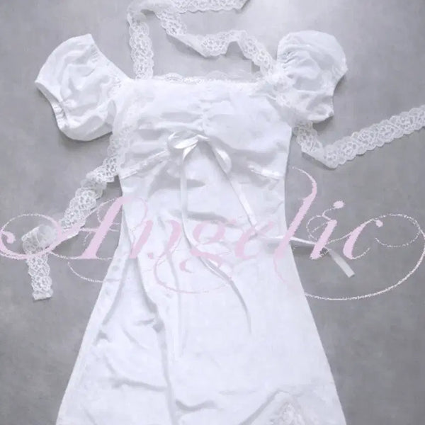[BUNJANG] Angelic Virgins Snowie Dress / 엔젤릭버진스 Angelic Virgins Snowie Dress