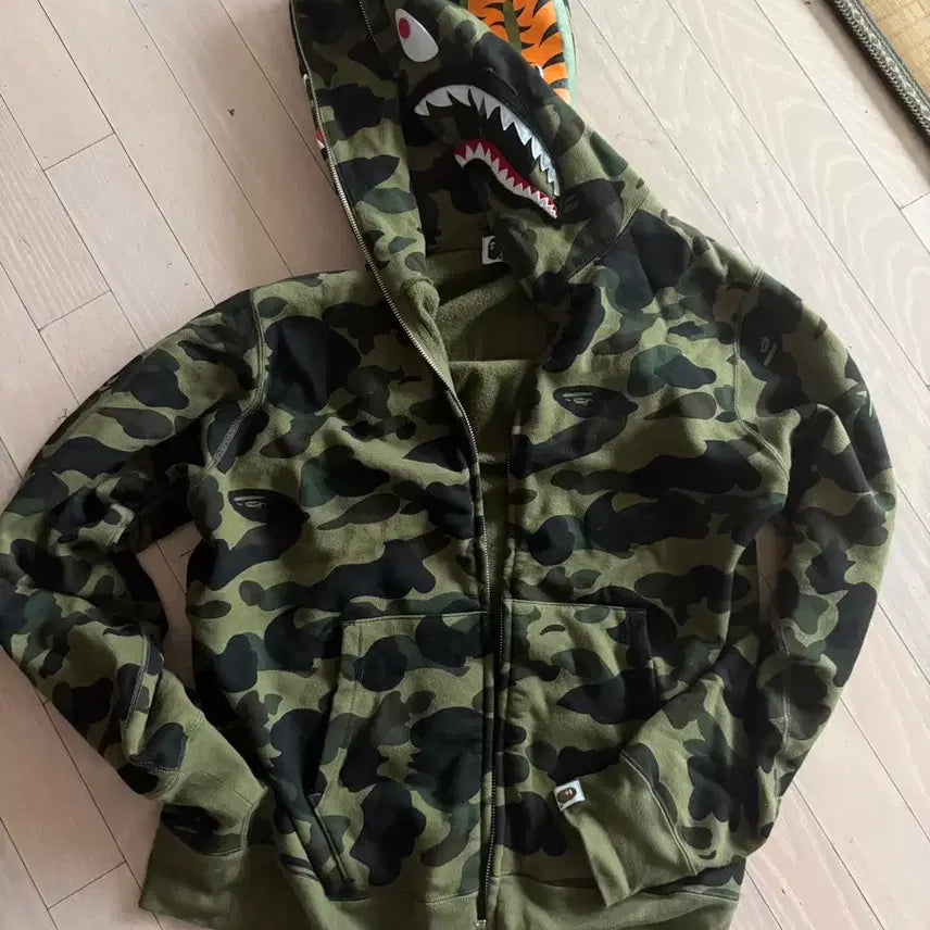 [BUNJANG] BAPE Hooded Zip-Up Hoodie / 베이프 후드집업