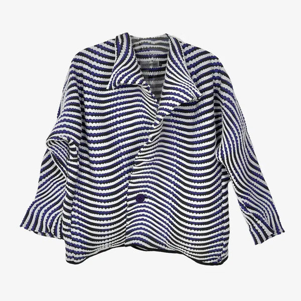 [BUNJANG] Issey Miyake Pleats Wave Jacket Size 2 / 이세이미야케 플리츠 웨이브 자켓 2 사이즈 CP45420H