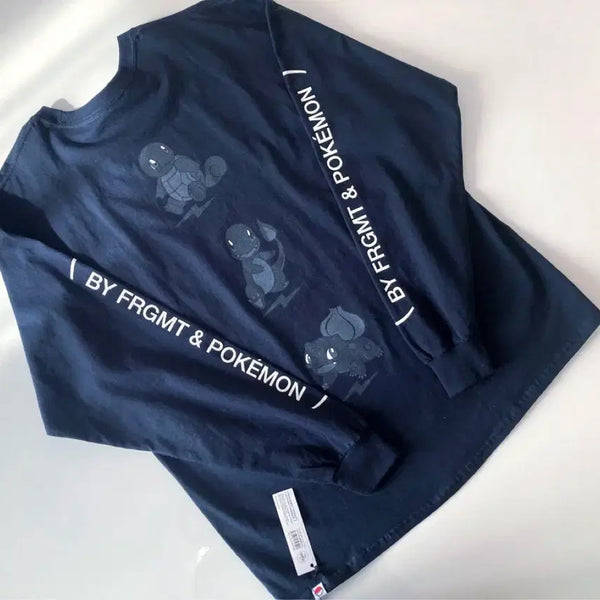 [BUNJANG] Fragment Thunderbolt Long Sleeve T-Shirt - XL / 포켓몬 프라그먼트 썬더볼트 긴팔티셔츠 인피니트 김명수 엘 해린 맨투맨