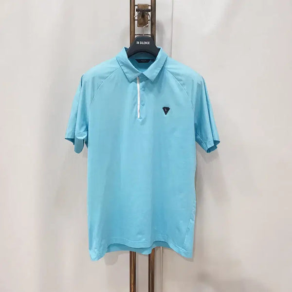 [BUNJANG] Hazzys Golf Men's Functional Short Sleeve Polo T-Shirt (Size 105) / (kk70181)헤지스 골프 남성 기능성 폴로 반팔 티셔츠 105