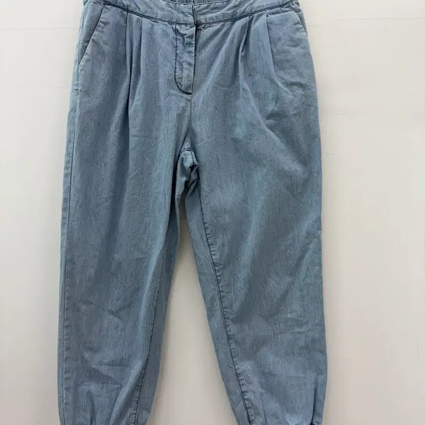 [BUNJANG] Armani Exchange Light Wash Denim Jogger Pants / 아르마니 익스체인지 데님 조거팬츠