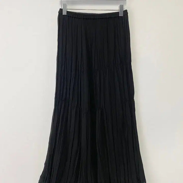 [BUNJANG] SHIZUKA KOMURO Vintage Shirring Pleats Maxi Skirt / 빈티지 4298 SHIZUKA KOMURO 셔링 플리츠 맥시 스커트