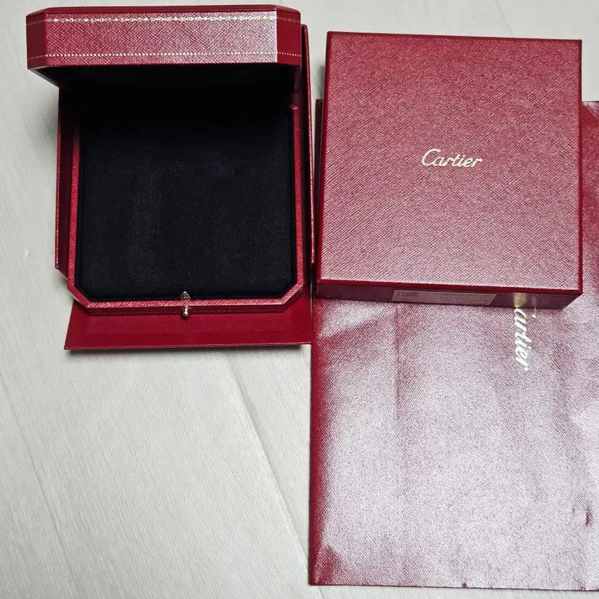 [BUNJANG] Cartier Necklace Box Set / 정품 Cartier 까르띠에 목걸이 박스 넥크리스 케이스