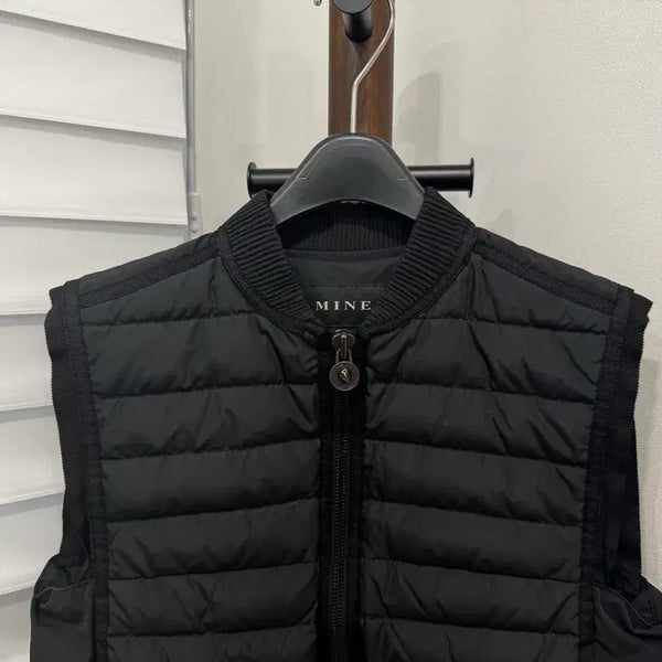 [BUNJANG] MINE Goose Down Lightweight Padded Vest / 마인 MINE 구스다운 경량 패딩 베스트