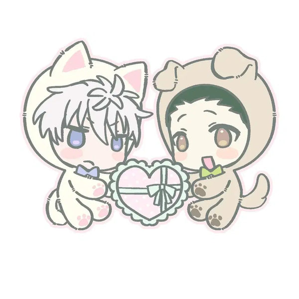 [BUNJANG] Custom Two-Person Couple Character Art Commission / 2인 페어 고정틀 커미션