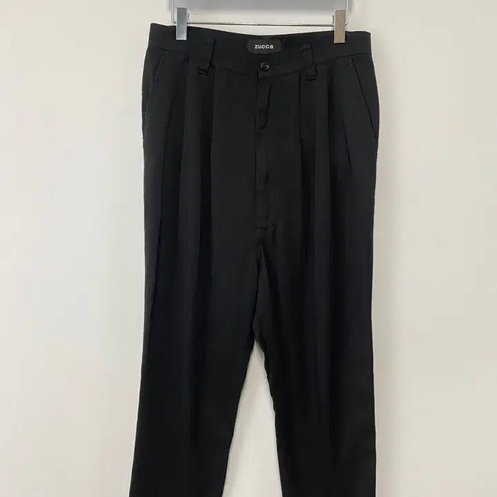 [BUNJANG] Vintage ZUCCA Tencel Fabric Tapered Pants / 빈티지 ZUCCA 텐셀 페브릭 테이퍼드 팬츠