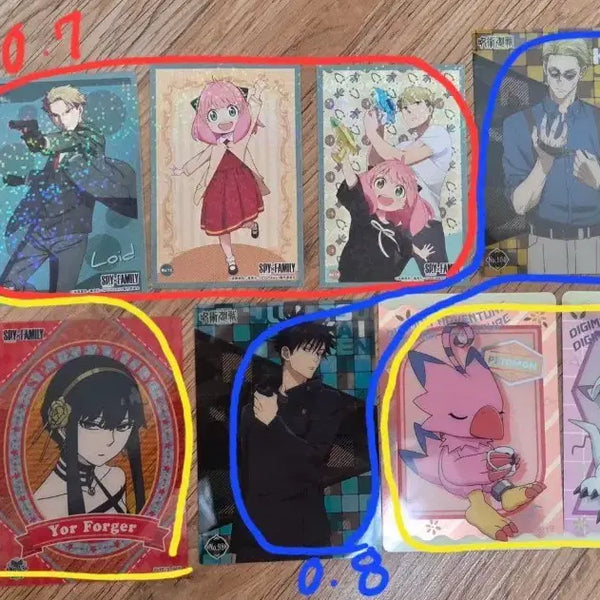 [BUNJANG] Anime Card Bundle / 애니 카드
