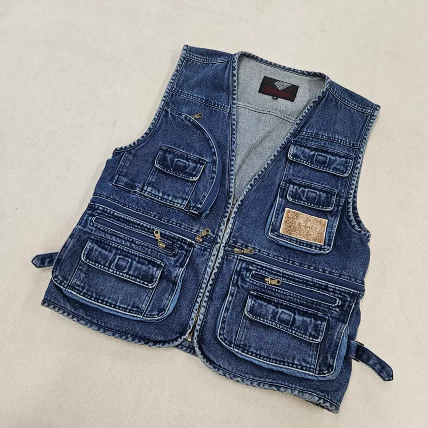 [BUNJANG] XL So Good Vintage Denim Vest / XL 쏘굿 빈티지 데님 조끼 0722Y