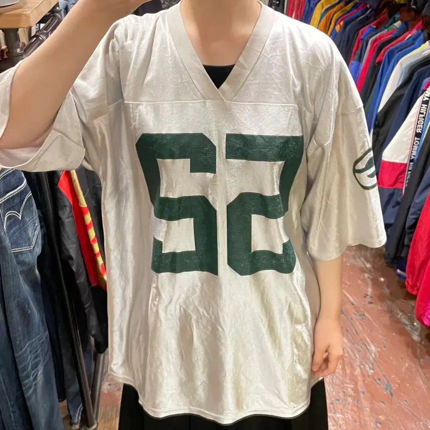 [BUNJANG] NFL Short Sleeve Jersey White XL / [HI] NFL 반팔져지 화이트