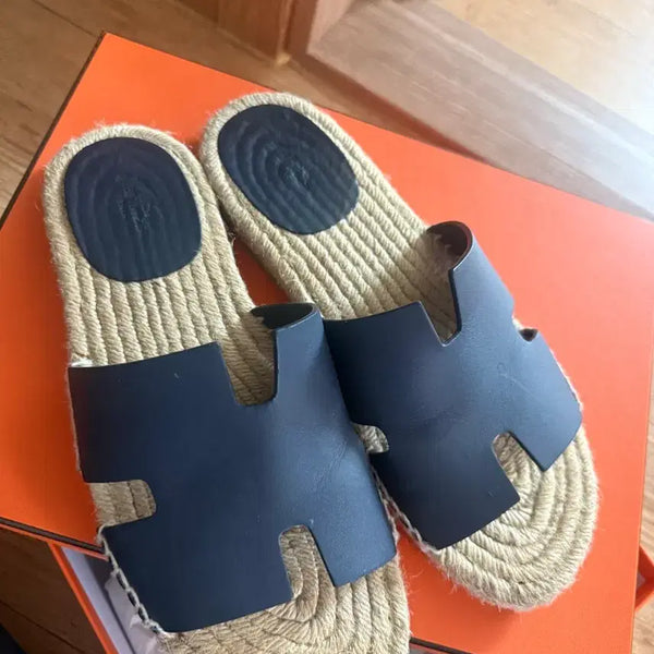 [BUNJANG] Hermes Antigua Espadrille Sandals / 에르메스 안티구아 에스파드류