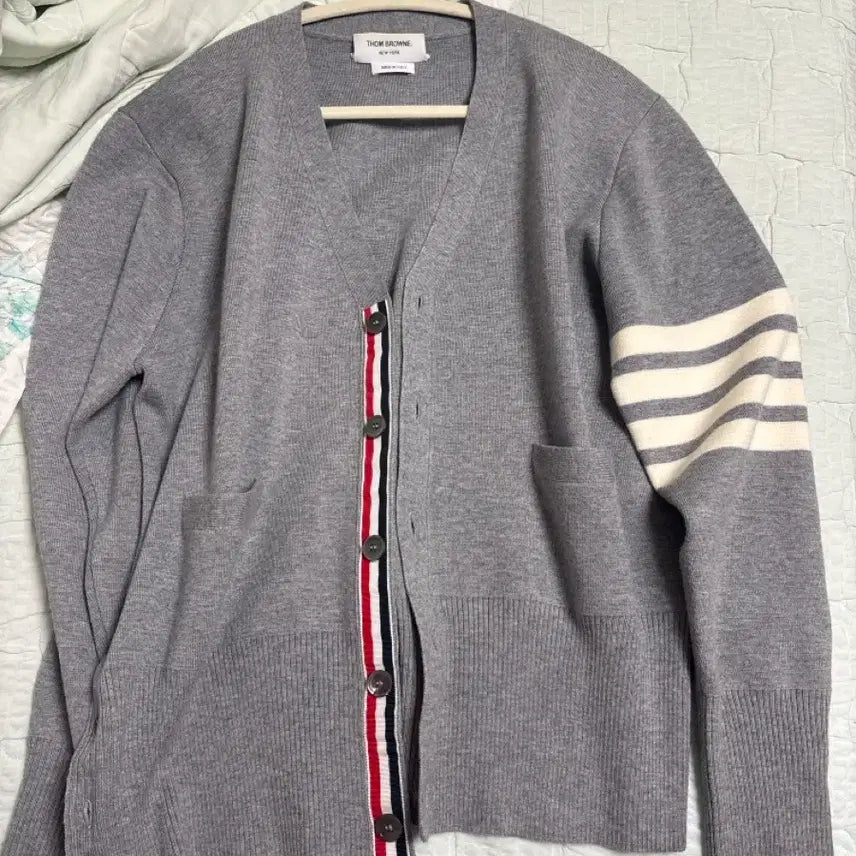 [BUNJANG] Thom Browne Cardigan Gray / 톰브라운 가디건 그레이