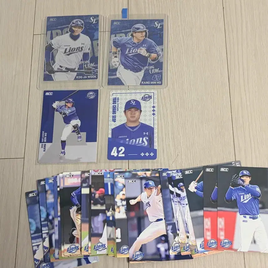 [BUNJANG] KBO 2026 Samsung Lions Gu Ja-wook Kang Min-ho Holo Card / Kbo카드 2026 삼성 라이온즈 구자욱 강민호 홀로