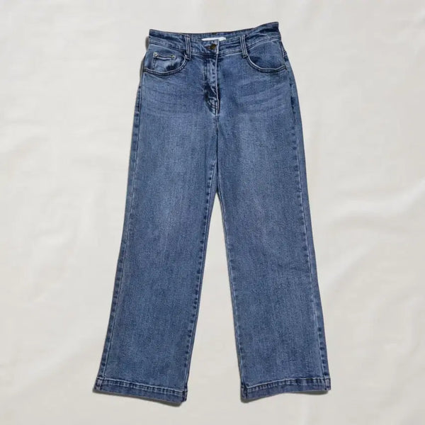 [BUNJANG] Jason Wu Denim Wide Leg Jeans / 제이슨우 데님 와이드 청바지 nv.44