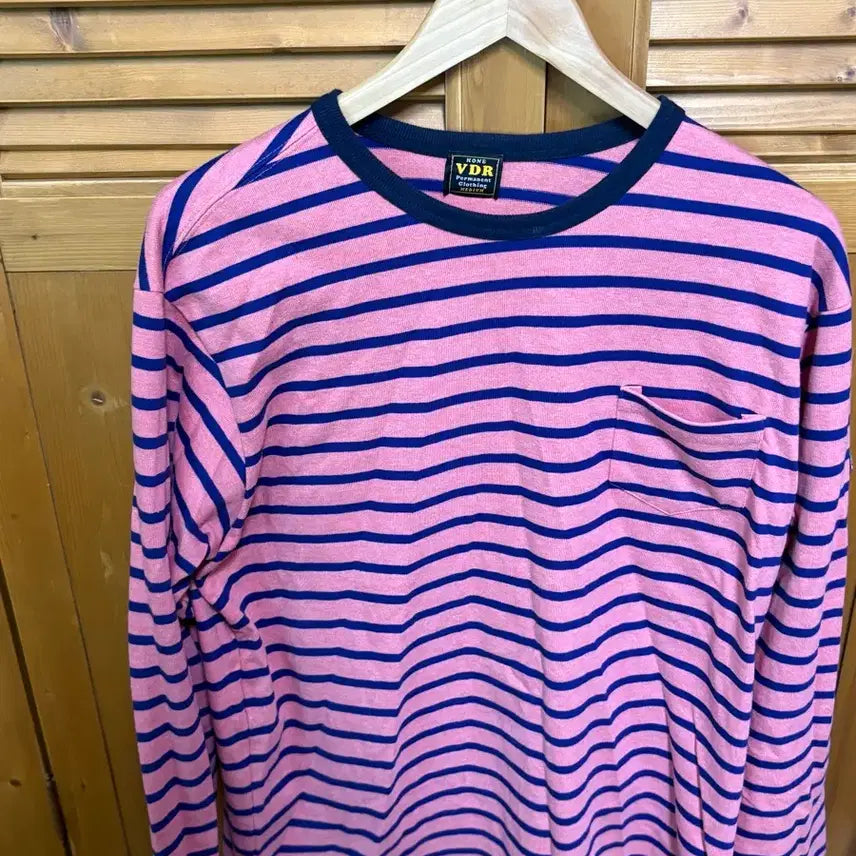 [BUNJANG] VDR Striped Long Sleeve / Vdr