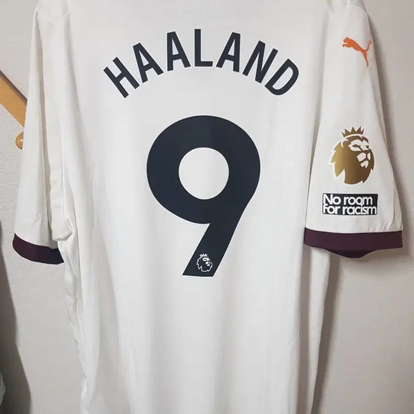 [BUNJANG] Manchester City 23/24 Away Haaland Official League Full Printing Jersey (2XL) / [2XL] 23 24 맨시티 어웨이 홀란드 오피셜 리그 풀마킹 새상품저지