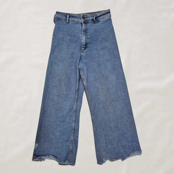 [BUNJANG] Zara Wide Leg Jeans / 자라 와이드 팬츠 청바지 nv.45