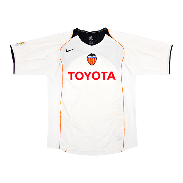 [BUNJANG] Nike Valencia CF 04/05 Home Jersey L / 정품 나이키 발렌시아 CF 유니폼 04 05 홈 노마킹 해외 L