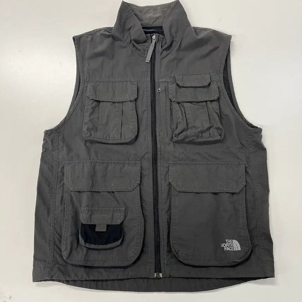 [BUNJANG] The North Face Gorpcore Vest Charcoal Grey Japan Edition / [S] 노스페이스 고프코어 베스트 차콜그레이 일본판