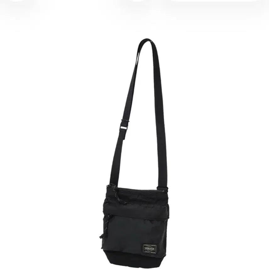 [BUNJANG] Yoshida Porter Force Shoulder Pouch Black / 요시다 포터 포스 숄더 파우치 블랙