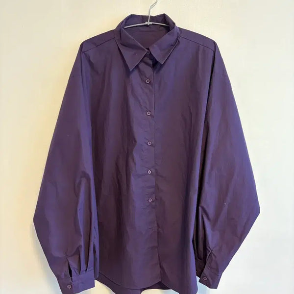 [BUNJANG] After Monday Pale Oversized Shirt Purple / 에프터먼데이 페일 오버 셔츠 퍼플