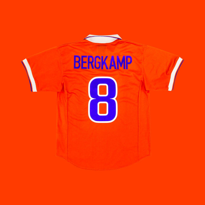[BUNJANG] Nike Netherlands 97/98 Home Dennis Bergkamp #8 Jersey (M) / 정품 나이키 네덜란드 유니폼 97 98 홈 데니스 베르캄프 8 해외 M