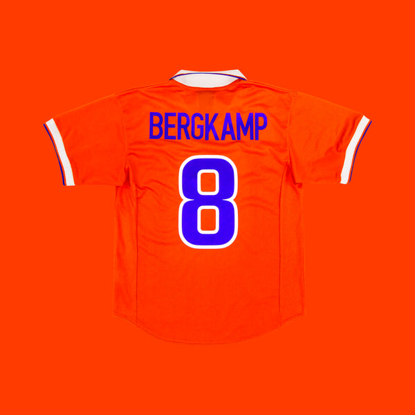 [BUNJANG] Nike Netherlands 97/98 Home Dennis Bergkamp #8 Jersey (M) / 정품 나이키 네덜란드 유니폼 97 98 홈 데니스 베르캄프 8 해외 M