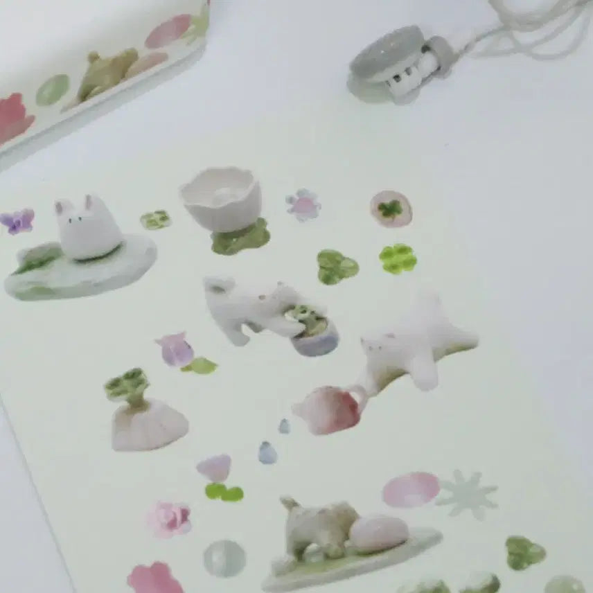[BUNJANG] IRREVERSIBLE WITH SIX CATS Masking Tape / 아이리브위드식스캣츠 마테띵 다꾸 마스킹테이프