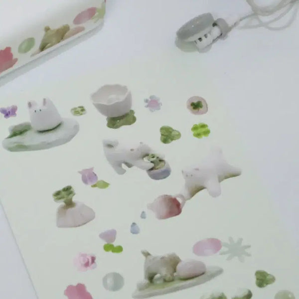 [BUNJANG] IRREVERSIBLE WITH SIX CATS Masking Tape / 아이리브위드식스캣츠 마테띵 다꾸 마스킹테이프