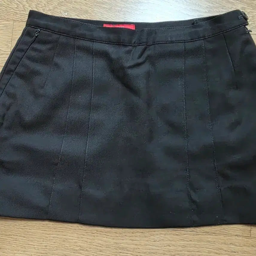 [BUNJANG] Elite Women's Spring/Autumn School Uniform Skirt (Dark Brown, Size 68) / 예쁜 여자교복 춘추용 교복짧치 단색(68, 다크브라운)