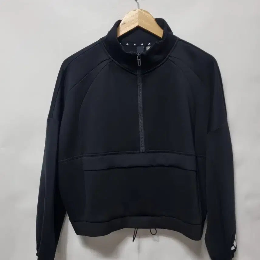 [BUNJANG] Adidas Functional Crop Half-Zip Top M / 아디다스 기능성 크롭 반집업 M