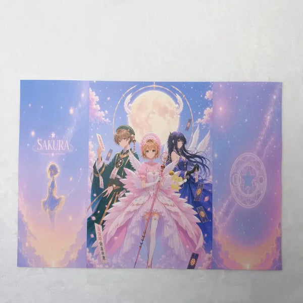 [BUNJANG] Cardcaptor Sakura Wrapping Paper (A4) - Korean Edition / (캐릭터 애니) 포용 버전2 카드캡터체리 랩핑지 (A4)