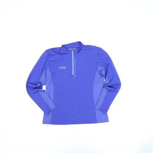 [BUNJANG] Kolon Sport Women's Half-Zip Long Sleeve T-Shirt / 95 코오롱스포츠 여성 반집업 긴팔티 0722H