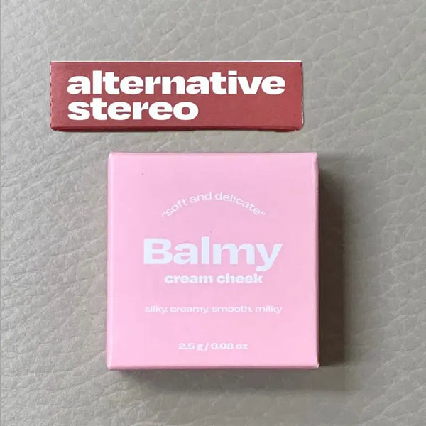 [BUNJANG] Alternative Stereo Bami Cream Cheek (Peach Cream) & Masala Chai Lip Matte Balm Bundle Set / 일괄) 얼터너티브스테레오 바미 크림 치크 피치 크림 블러셔+마살라차이 립 매트밤