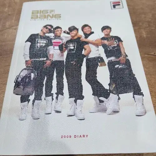 [BUNJANG] BIGBANG FILA Limited Edition Diary / 빅뱅-2009 휠라 리미티드 에디션 다이어리