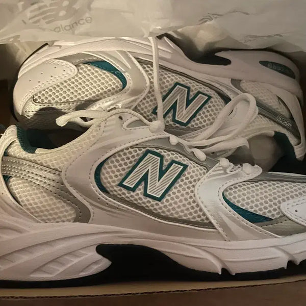 [BUNJANG] New Balance 530 White/Teal 230 / 뉴발란스 530 / 흰/청록색 / 230사이즈