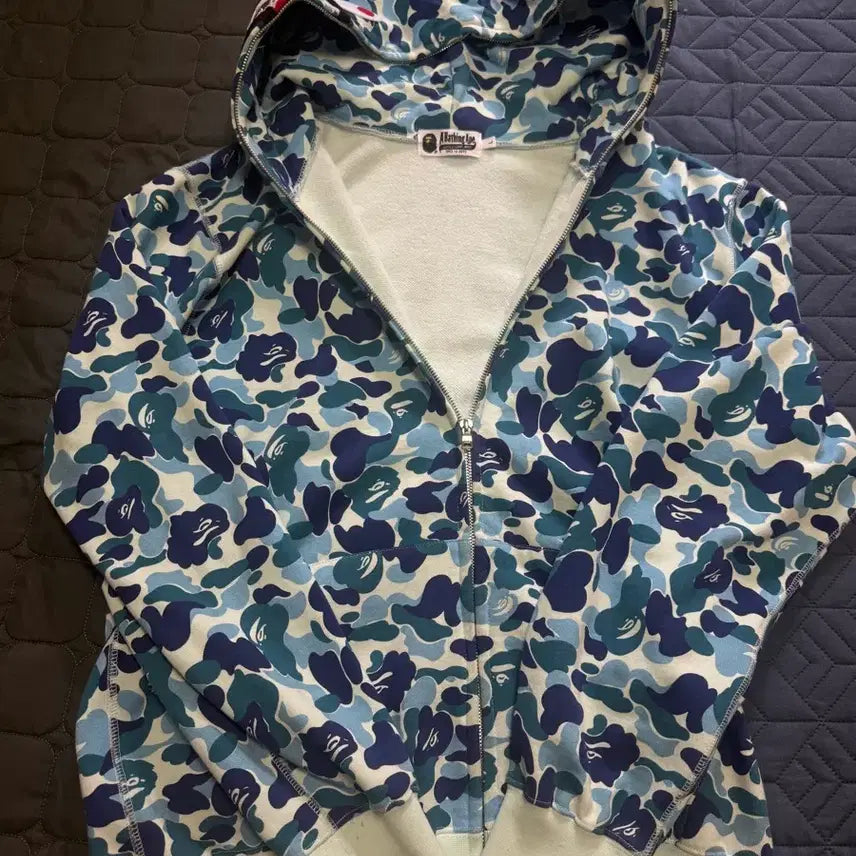 [BUNJANG] BAPE Hooded Zip-Up Jacket L / 베이프 푸드집업 L