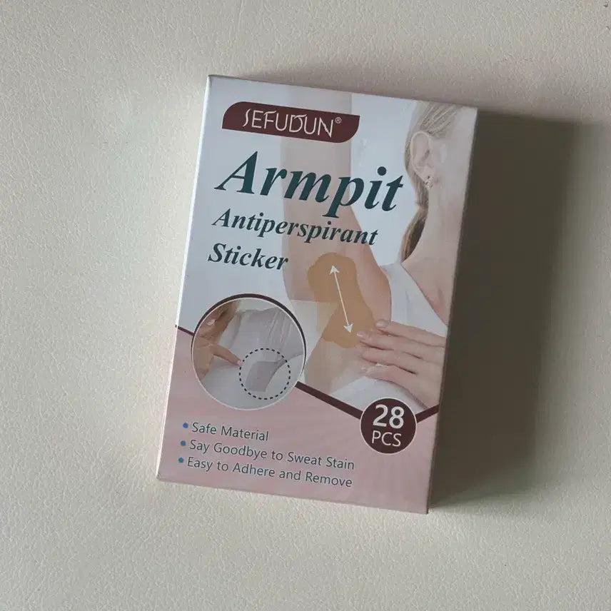 [BUNJANG] SEAFODAN Armpit Sweat Absorbing Stickers / 세퓨던 암핏 겨드랑이 땀 흡수 스티커
