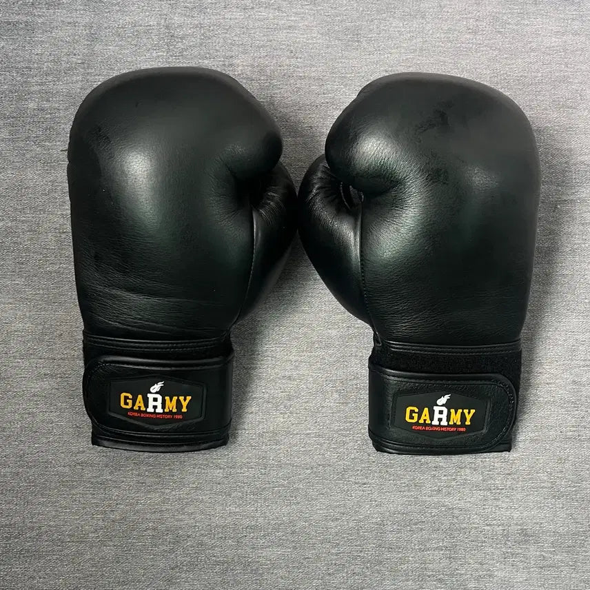 [BUNJANG] Gami 14oz Boxing Gloves Black / 가미 복싱글러브 14온스