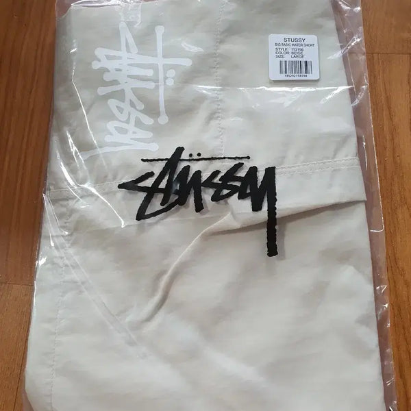 [BUNJANG] Stussy Big Basic Water Shorts Beige L / 스투시 빅 베이직 워터 쇼트 베이지 L
