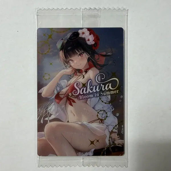 [BUNJANG] Nikke Official Wafer Card Sakura (Sealed) / [미개봉] 니케 공식 웨하스 카드 사쿠라