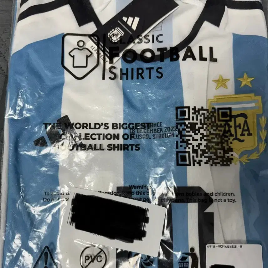 [BUNJANG] Argentina Lionel Messi 2022-2024 World Cup Jersey / 22-24 카타르 월드컵 아르헨티나 메시 유니폼