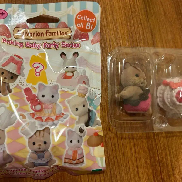 [BUNJANG] Sylvanian Families Cake Party Blind Bag Squirrel Sealed / 실바니안 케이크 파티 블라인드백 다람쥐 미개봉