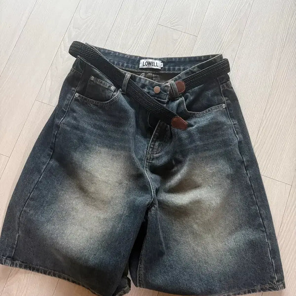 [BUNJANG] Denim Bermuda Shorts / 진청 버뮤다 팬츠